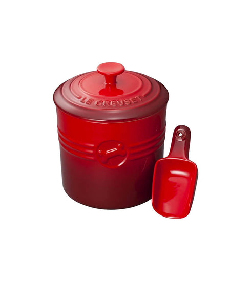 Le Creuset ペットフードコンテナー(スクープ付き)/PET FOOD CONTAINER